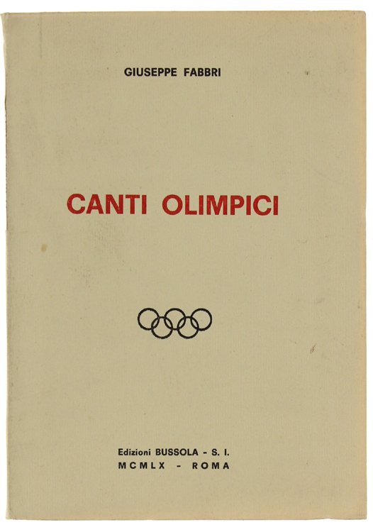 CANTI OLIMPICI.