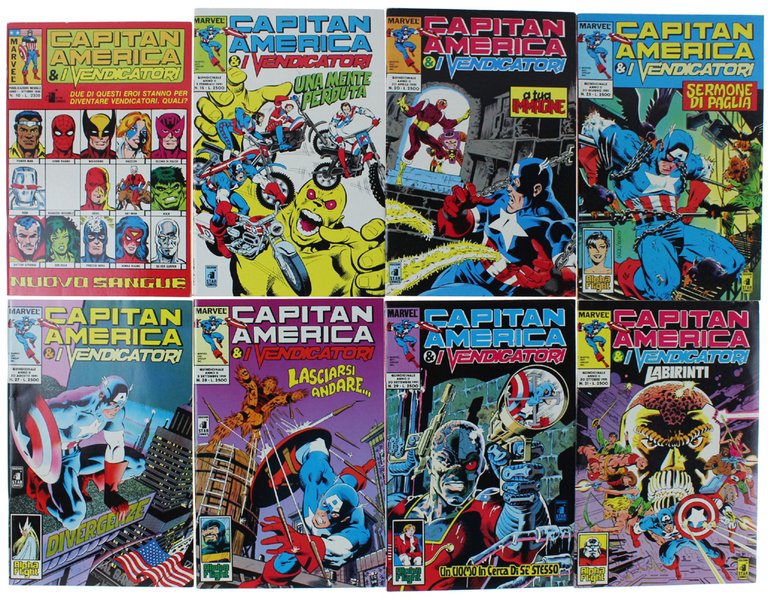 CAPITAN AMERICA & I VENDICATORI. Raccolta di 8 albi: # … | Immagine Gallery 3