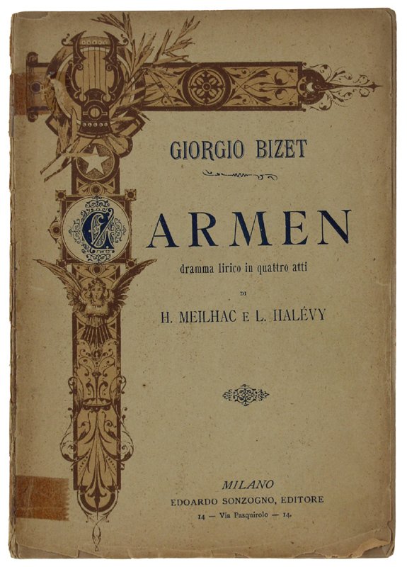 CARMEN. Dramma lirico in quattro atti. Musica di Giorgio Bizet. | Immagine principale