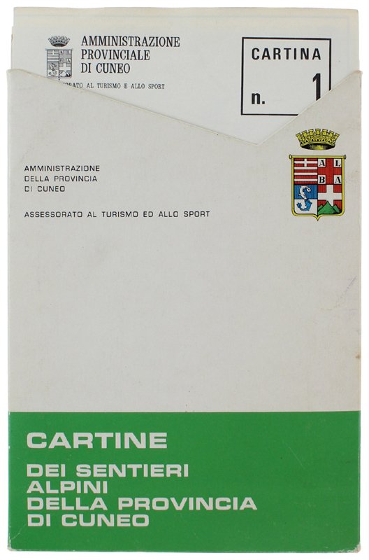 CARTINE DEI SENTIERI ALPINI DELLA PROVINCIA DI CUNEO