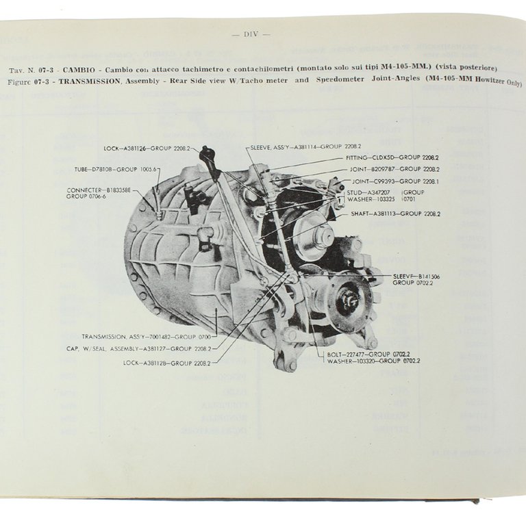 CATALOGO DEI MATERIALI DEL GRUPPO C:. CARRO ARMATO MEDIO M4, …