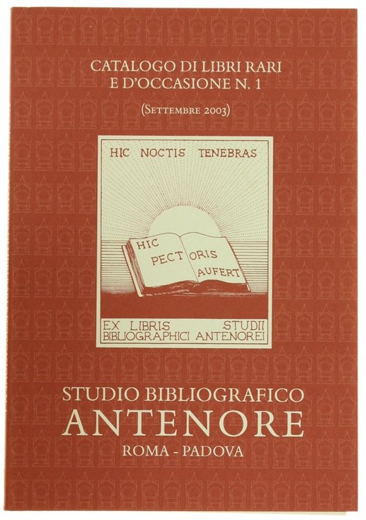 CATALOGO DI LIBRI RARI E D'OCCASIONE N.1.