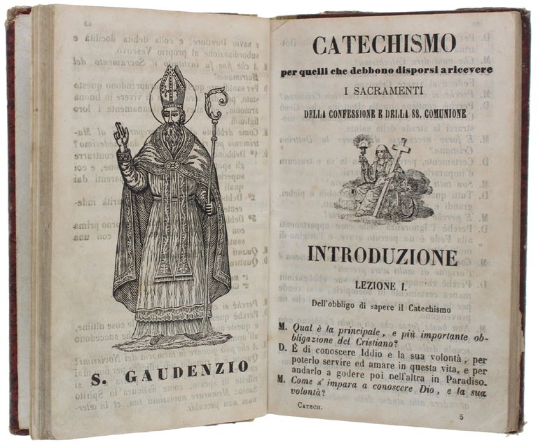 CATECHISMO DELLA DOTTRINA CRISTIANA ad uso della Diocesi di Novara.