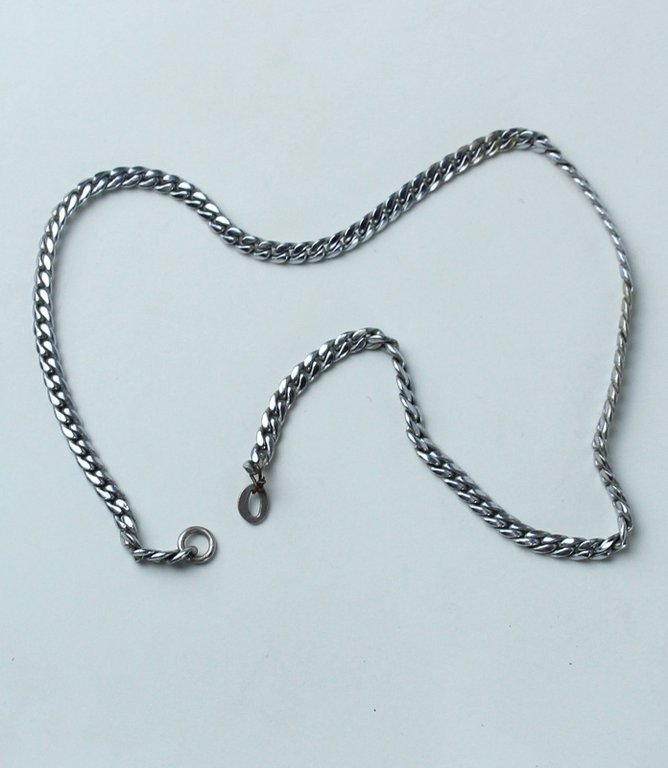 CATENINA COLLANINA MAGLIE PIATTE CM 30 | Immagine Gallery 3