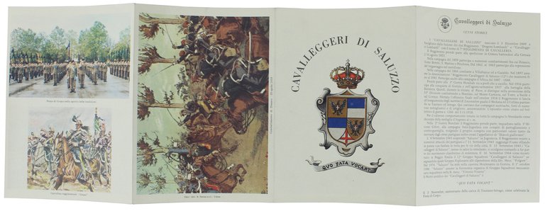 CAVALLEGGERI DI SALUZZO. Pieghevole a colori, 8 facciate. | Immagine Gallery 2