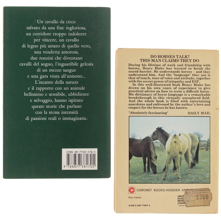CAVALLO AMORE MIO + TALKING WITH HORSES (A Study of …