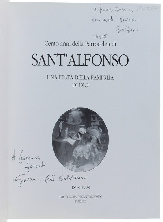 CENTO ANNI DELLA PARROCCHIA DI SANT'ALFONSO. Una festa della famiglia …