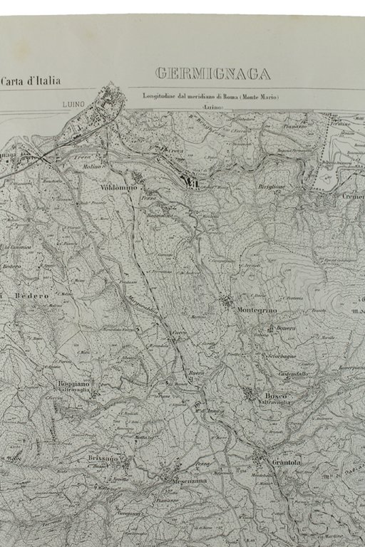 CERMIGNAGA. Foglio 31- i.N.O. della Carta d'Italia, scala di 1:25.000, …