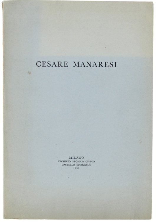 CESARE MANARESI.