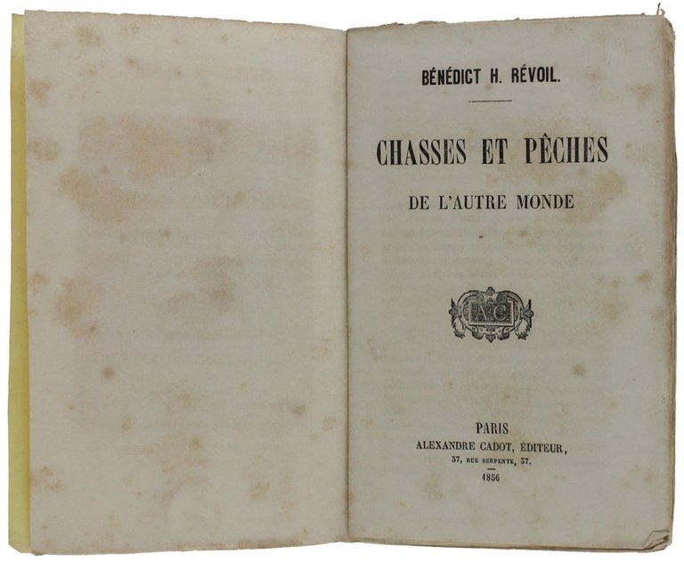 CHASSES ET PECHES DE L'AUTRE MONDE.