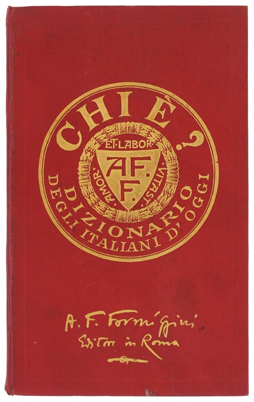 CHI E'? Dizionario degli italiani d'oggi [Prima edizione] | Immagine principale