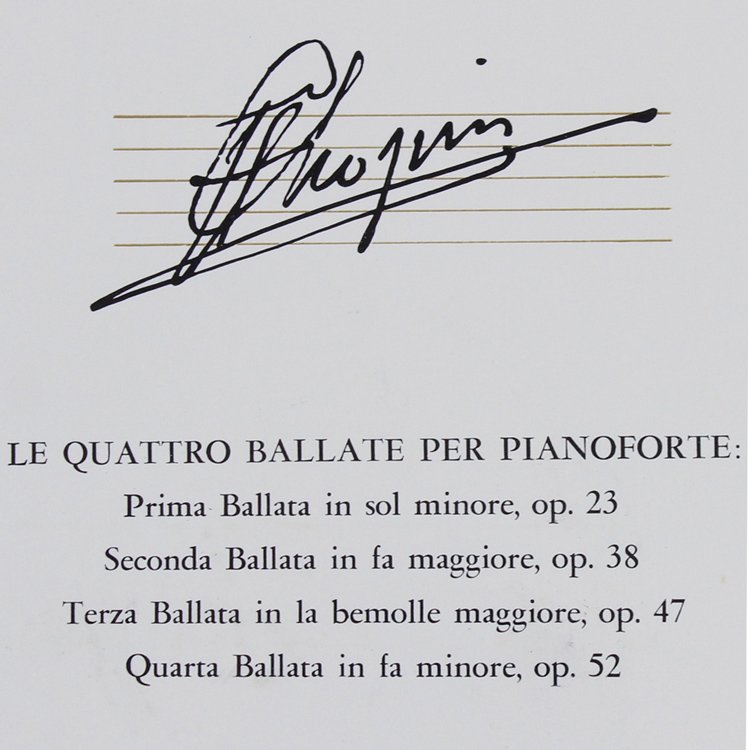 CHOPIN FRYDERYK: LE BALLATE E I VALZER. 3 dischi NUOVI …