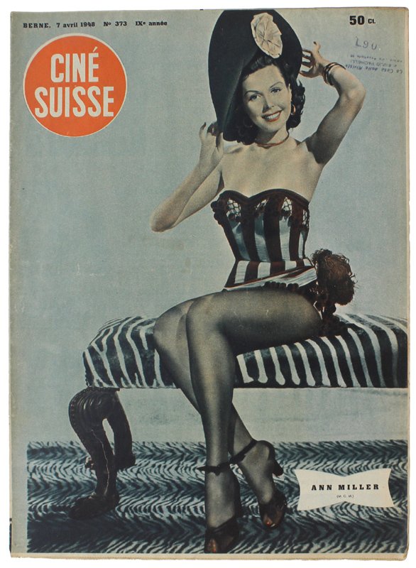 CINÉ SUISSE - No. 373 / 1948 : Ann Miller