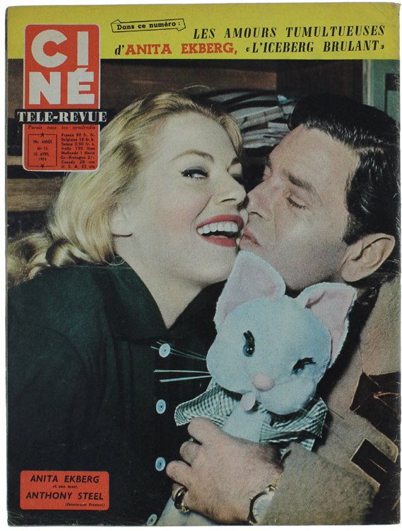 CINE' TELE REVUE. 39e Année, N. 15 (Nadja Tiller, Alita …