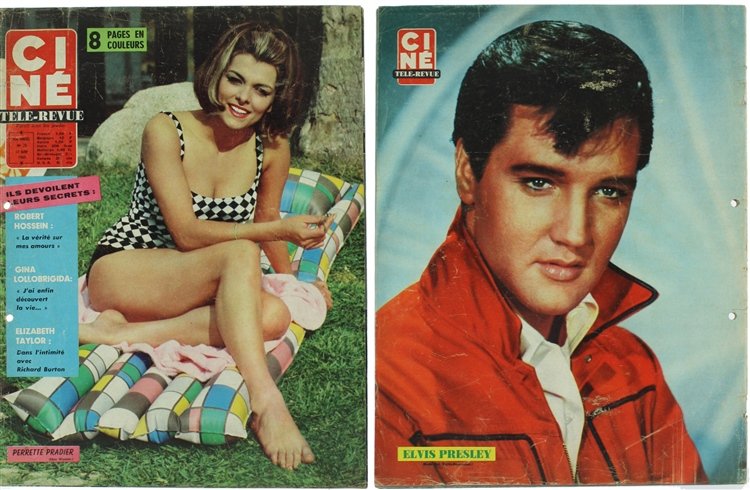 CINE TELE-REVUE. 45e Année - 1965. Six numéros: 11, 22, …