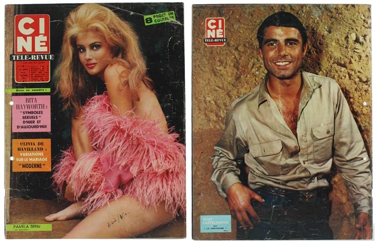 CINE TELE-REVUE. 45e Année - 1965. Six numéros: 11, 22, …