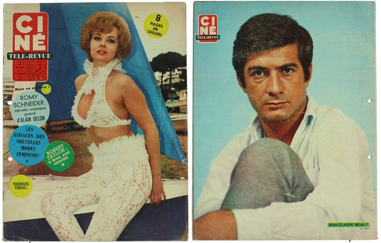 CINE TELE-REVUE. 45e Année - 1965. Six numéros: 11, 22, …