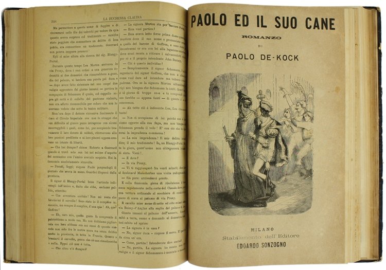 CINQUE ROMANZI POPOLARI ILLUSTRATI DELL'800. | Immagine Gallery 6