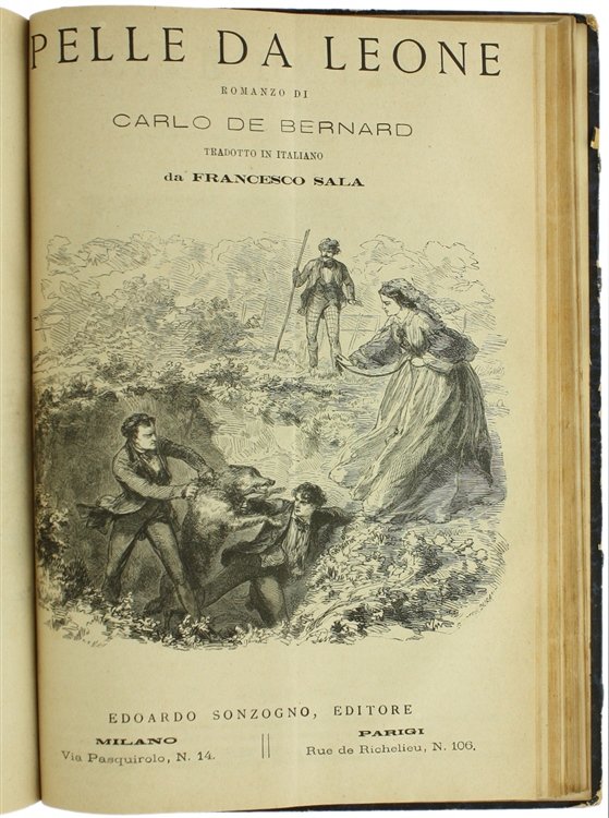 CINQUE ROMANZI POPOLARI ILLUSTRATI DELL'800. | Immagine Gallery 9