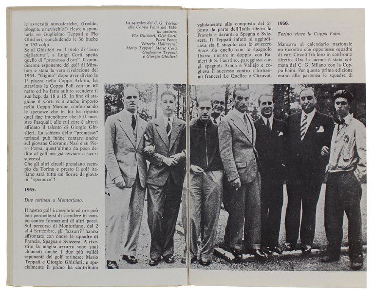 CIRCOLO GOLF TORINO 1924-1974