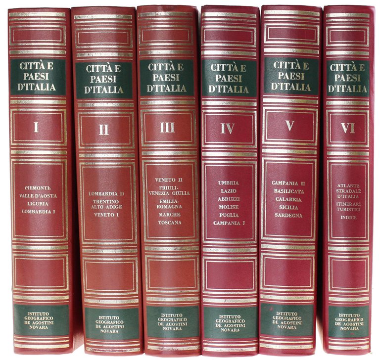 CITTA' E PAESI D'ITALIA. Enciclopedia illustrata di tutti i comuni …