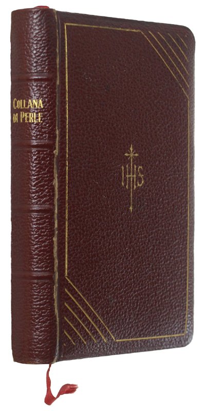 COLLANA DI PERLE [Deliziosa legatura in pelle morbida]