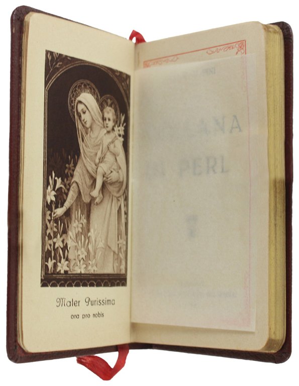 COLLANA DI PERLE [Deliziosa legatura in pelle morbida]