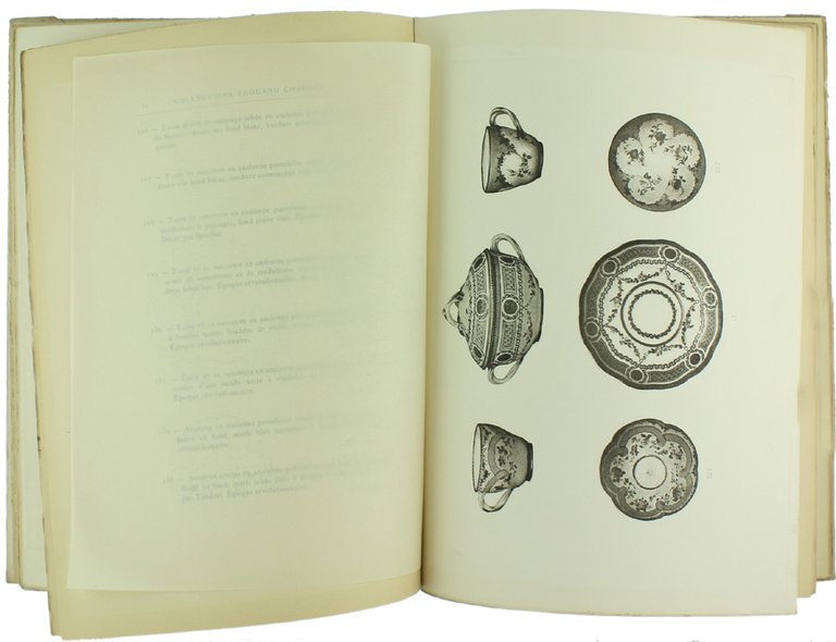 COLLECTIONS E.CHAPPEY. XVIIIe siècle. TOME Premier. CATALOGUE DES OBJETS D'ART …