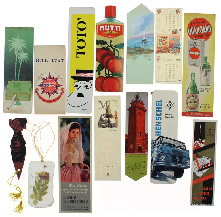 COLLEZIONE 100 SEGNALIBRI mix vintage e recenti, molto belli, alcuni …