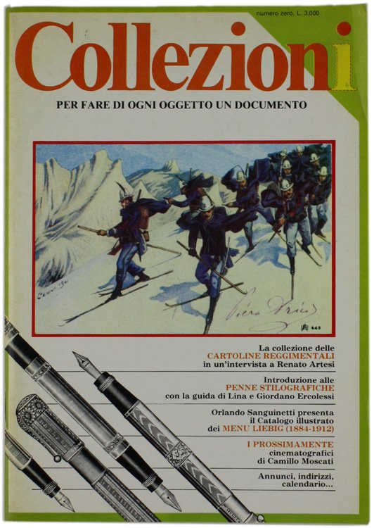 COLLEZIONI. Per fare di ogni oggetto un documento. N. 0.