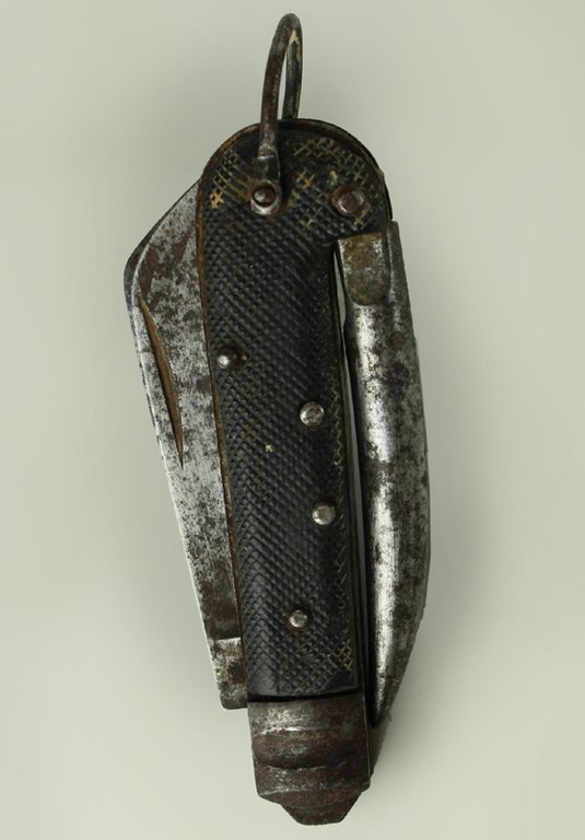 COLTELLINO MILITARE MULTIUSO VINTAGE (chiuso 10 cm ca.) Lieve ossidazione, … | Immagine Gallery 4