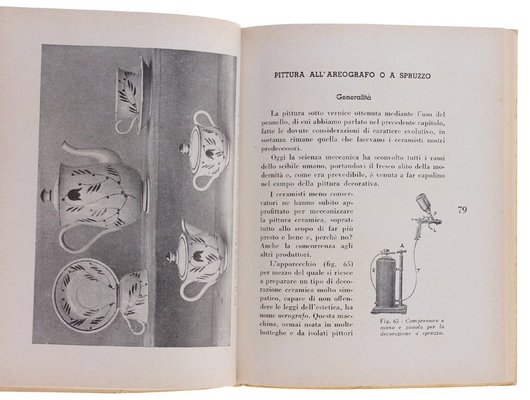 COME SI DIPINGE SULLA CERAMICA per uso delle scuole dell'artigianato …