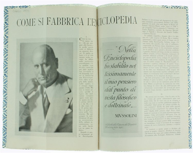 COME SI FABBRICA L'ENCICLOPEDIA.