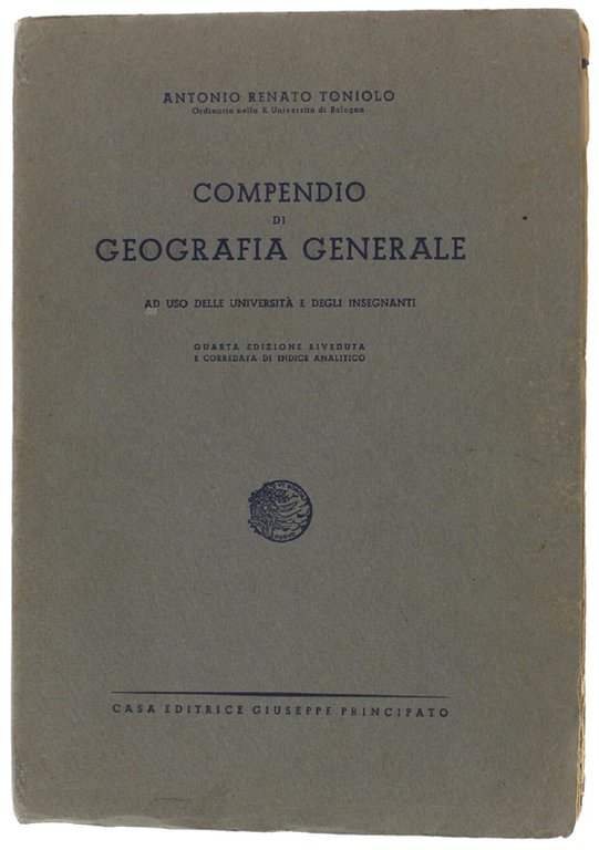 COMPENDIO DI GEOGRAFIA GENERALE ad uso delle Università e delle …