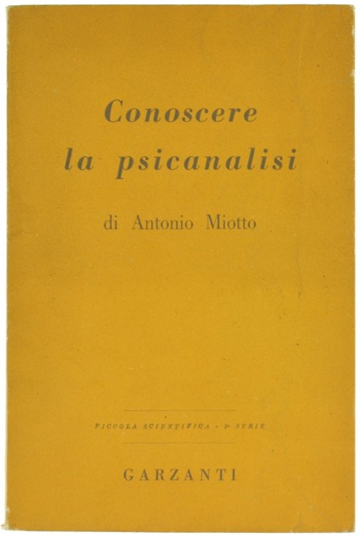 CONOSCERE LA PSICANALISI.