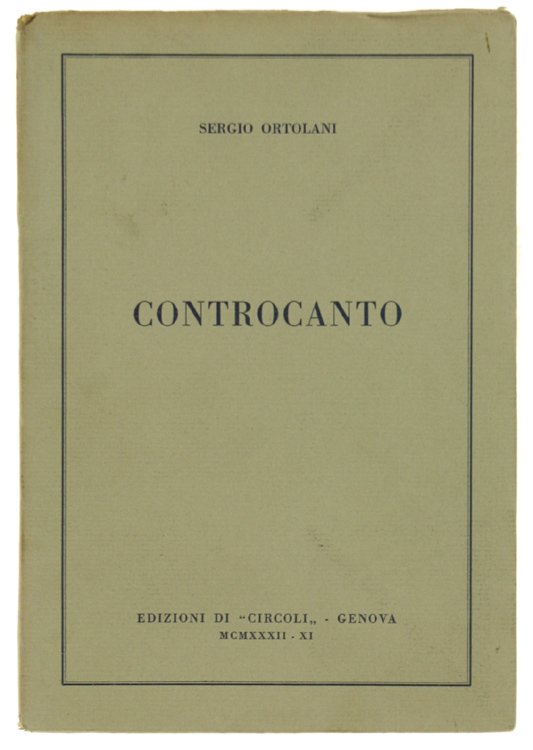 CONTROCANTO.