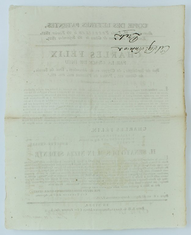 COPIE DES LETTRES PATENTES, Acordées à M. Louis Frérejean le …