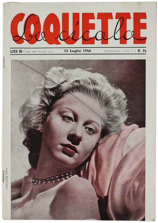 COQUETTE LA CICALA. Quindicinale di varietà.
