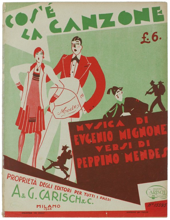 COS'E' LA CANZONE (spartito).