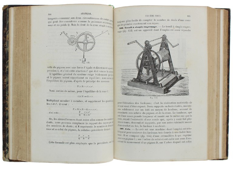 COURS DE MECANIQUE THEORIQUE ET APPLIQUEE à l'usage des établissements …