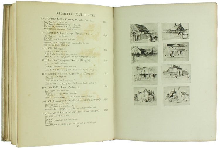 D.Y.CAMERON. An Illustrated Catalogue of his Etched Work with Introductory …