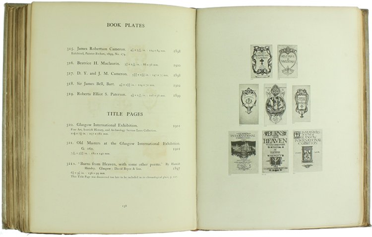 D.Y.CAMERON. An Illustrated Catalogue of his Etched Work with Introductory …