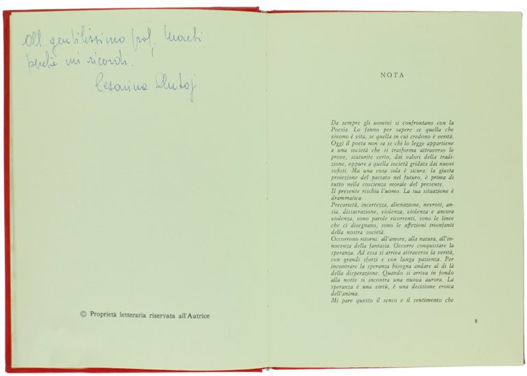 DAL FUOCO DAL TEMPO. Poesie