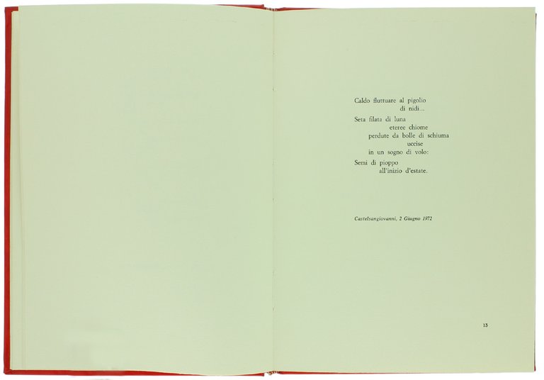 DAL FUOCO DAL TEMPO. Poesie