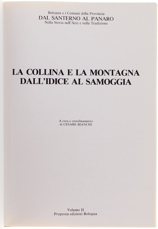 DAL SANTERNO AL PANARO. Bologna e i comuni della Provincia …