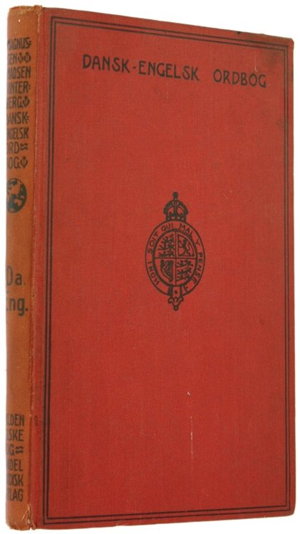 DANSK-ENGELSK ORDBOG.