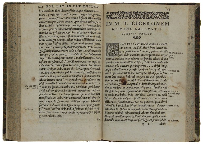 DE CONIURATIONE CATILINAE - DE BELLO JUGURTHINO - HISTORIARUM LIB. …