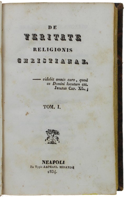 DE VERITATE RELIGIONIS CHRISTIANAE