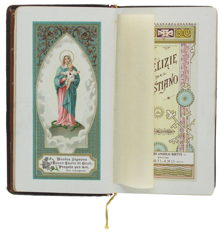 DELIZIE DEL CRISTIANO. [Splendida legaturina liberty]