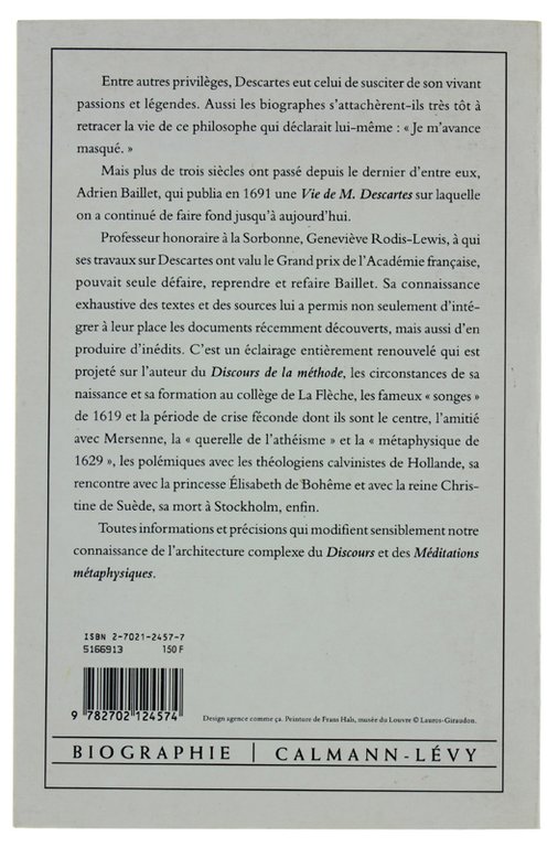 DESCARTES Biographie